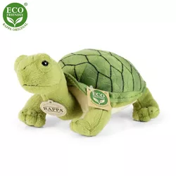 Rappa Pluszowy żółw Agata zielony, 25 cm ECO-FRIENDLY