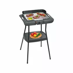 Clatronic BQS 3508 Grill stojakowy/stołowy BBQ s odkládací poličkou