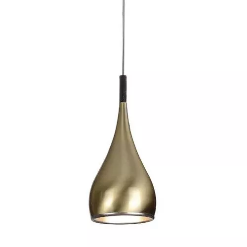 Azzardo AZ0286 lampa wisząca Francja, śr. 16 cm, E27, maks. 1x 60 W, złoty