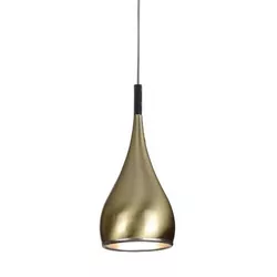 Azzardo AZ0286 lampa wisząca Francja, śr. 16 cm, E27, maks. 1x 60 W, złoty