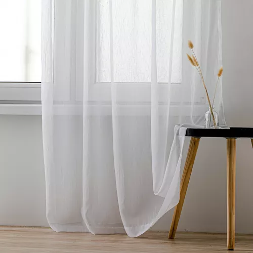 Homede Firana Kresz Eyelets gold, biały, 280 x 175 cm, 280 x 175 cm