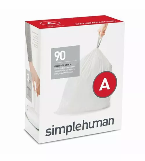 Simplehuman Worki do kosza na śmieci A 4,5 l, 90 szt.