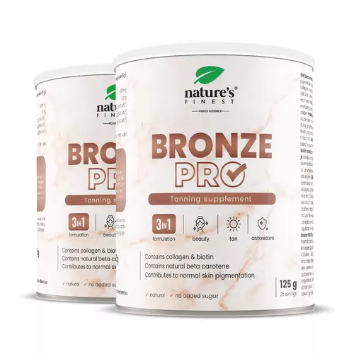 Bronze Pro 1+1 | Naturalny napój poprawiający opaleniznę