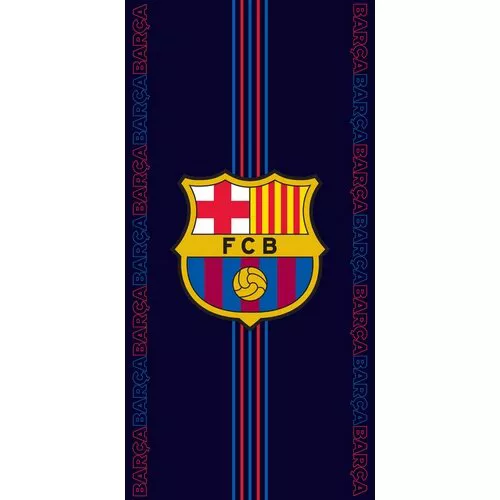 Ręcznik piłkarski FC Barcelona Racing, 70 x 140 cm