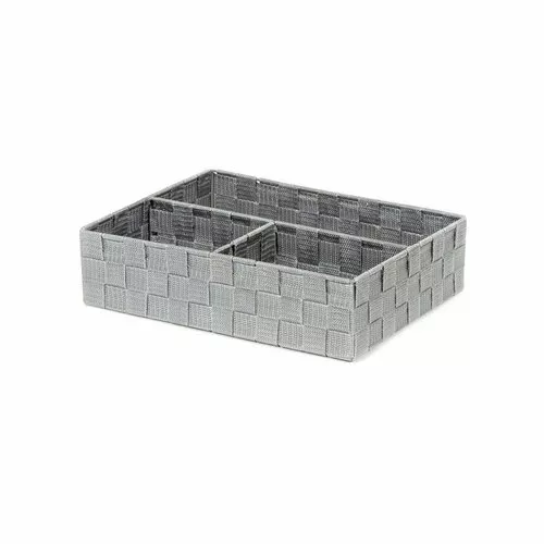 Compactor Organizer na pranie i dodatki TEX, 32 x 25 x 8 cm, szary