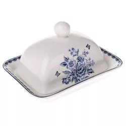 Maselniczka porcelanowa  Blue Rose