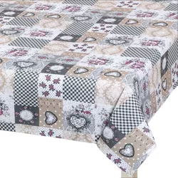 Bellatex Ubrus DITA Patchwork love, 140 x 160 cm, 140 x 160 cm