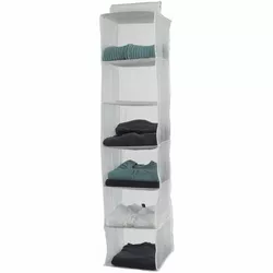 Compactor Organizer do zawieszenia na ubrania Milky, 30 x 30 x 128 cm