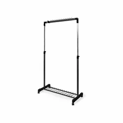 Compactor Stojak na ubrania pod schody Stairs Black , 91,5 x 45 x 102-170 cm