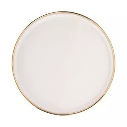 Altom Talerz porcelanowy Palazzo 26 cm,  biały