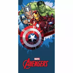 Ręcznik kąpielowy Avengers Blue, 70 x 140 cm