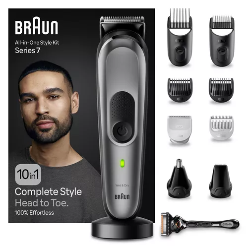 Braun MGK 7420 Grey zestaw do stylizacji dla mężczyzn