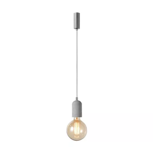 Azzardo AZ2384 lampa wisząca Volta, E27, 1x 40 W, szary