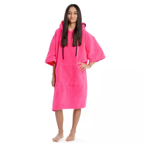 Towee Surf poncho MONO Bubblegum pink, 80 x 115 cm, 80 x 115 cm