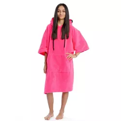 Towee Surf poncho MONO Bubblegum pink, 80 x 115 cm, 80 x 115 cm